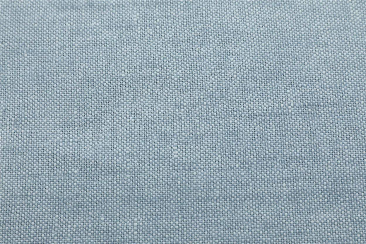 纯色亚麻棉布沙发面料材料家具 100% 亚麻布沙发