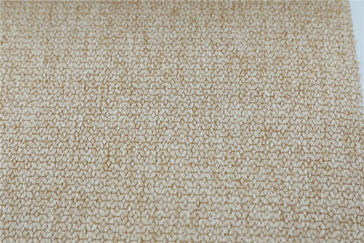 批发家用纺织品编织遮光亚麻布，如沙发家具用 100% 涤纶面料